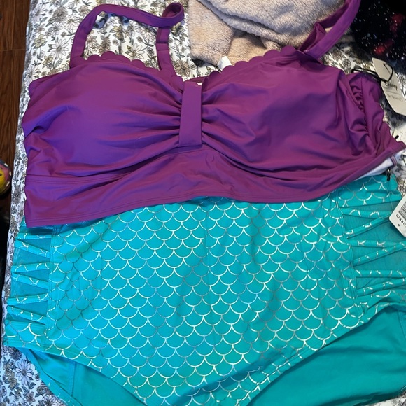 torrid Other - Torrid Ariel Mermaid Bikini Set 5x